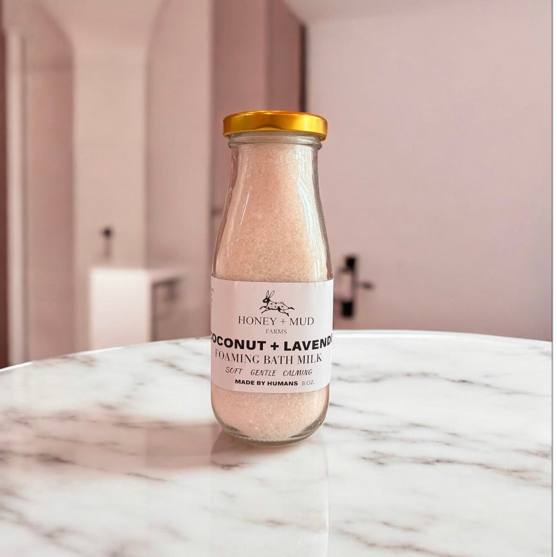 Coconut Vanilla Foaming Bath Milk