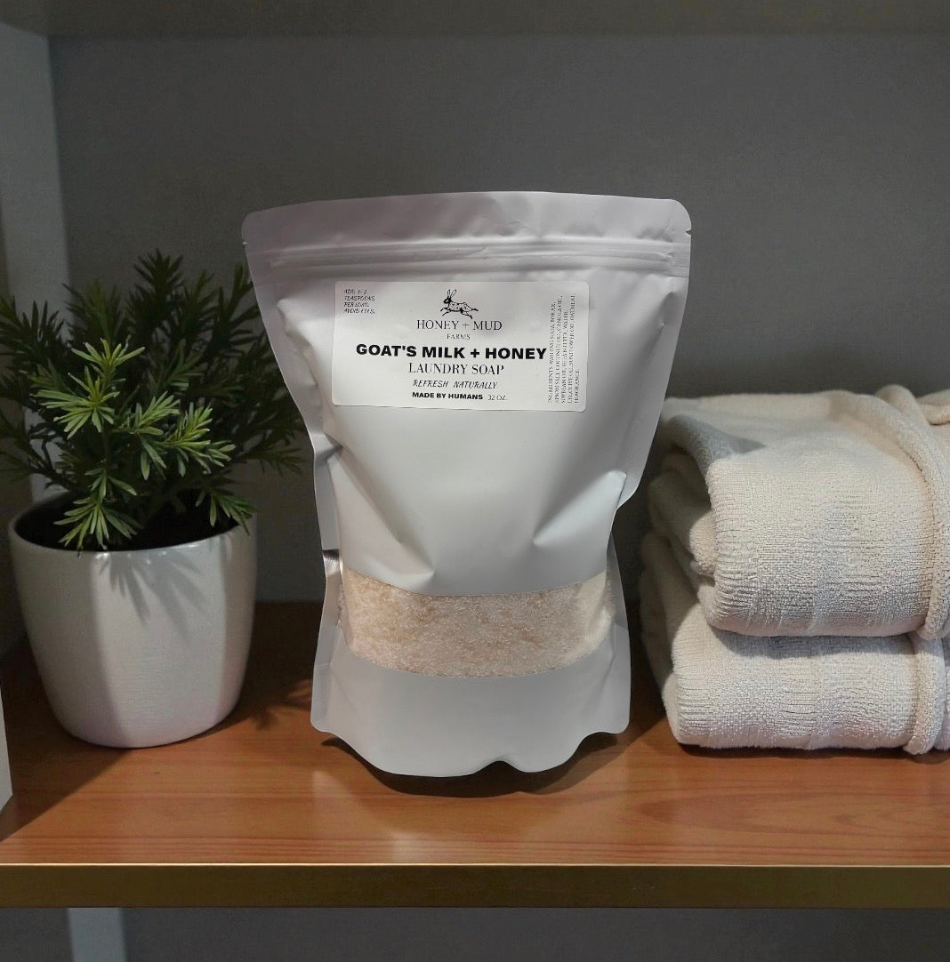 Goat's Milk + Honey Laundry Soap — 32 oz