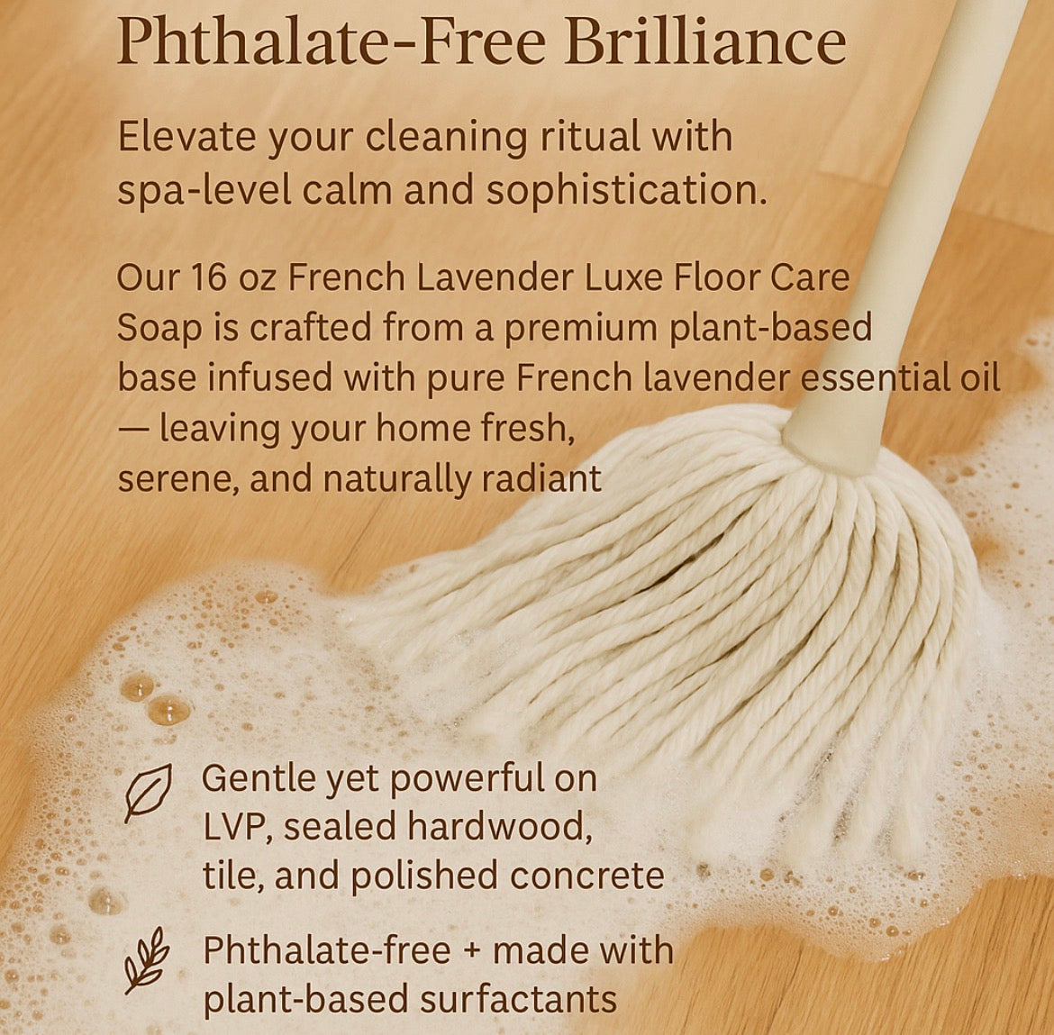 French Lavender Floor & Surface Cleaner — 16 oz