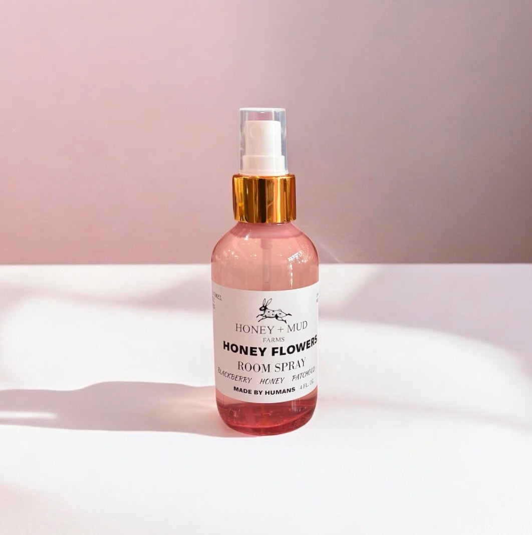Honey Flowers Room Spray — 4 oz