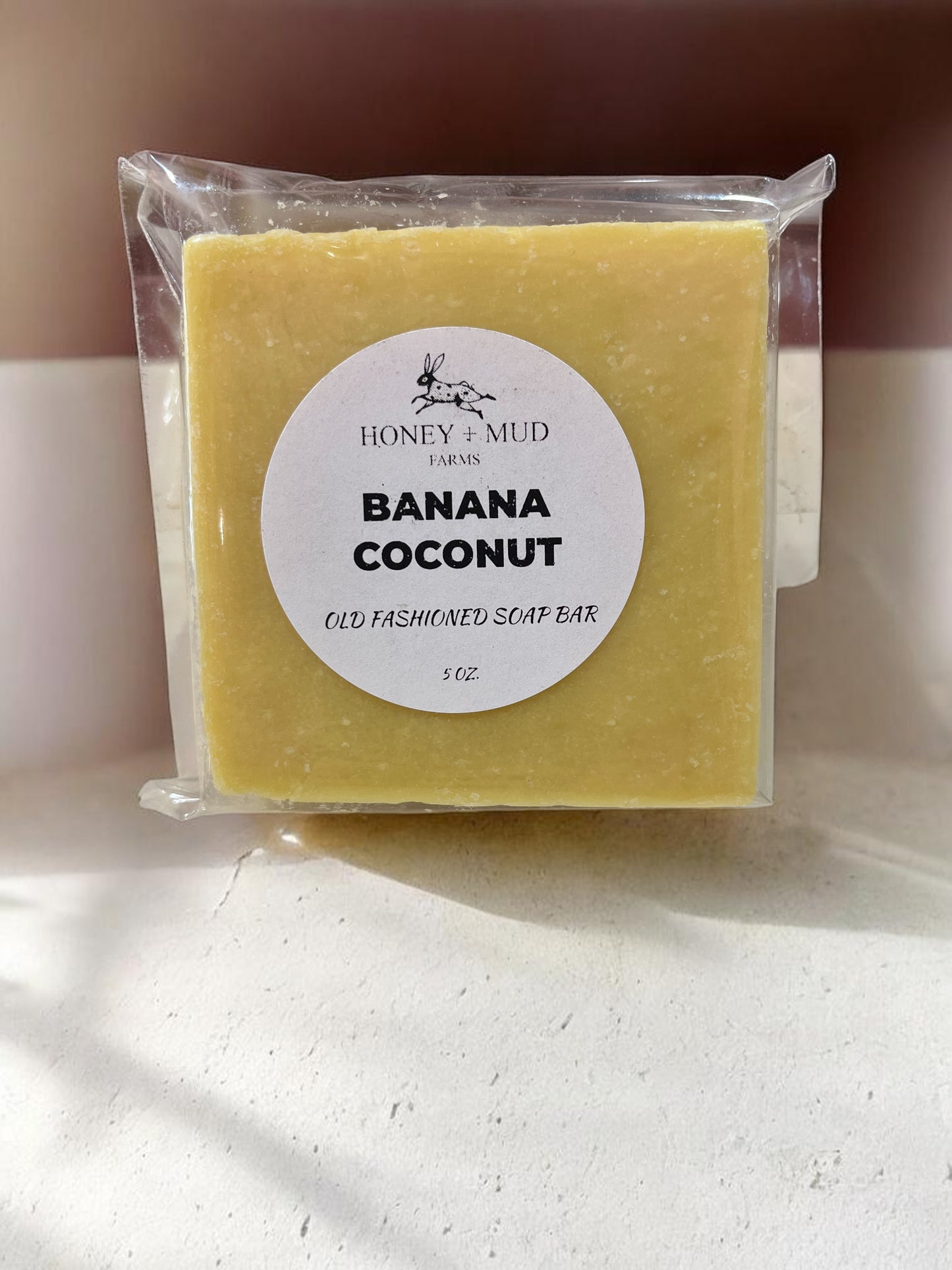 Banana Coconut Soap Bar