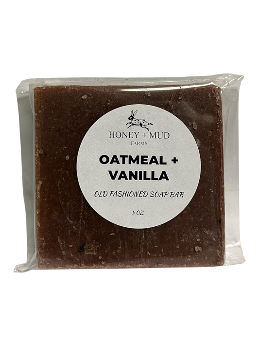 Oatmeal + Vanilla Soap Bar