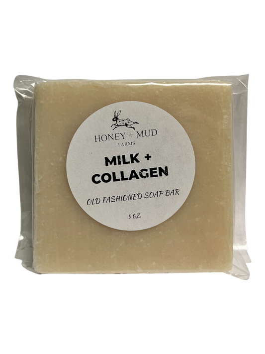 Milk + Collagen Face Soap Bar