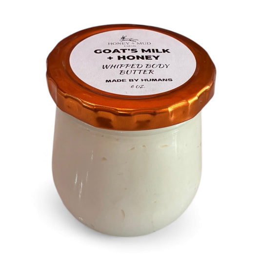 Goat's Milk + Honey Whipped Body Butter