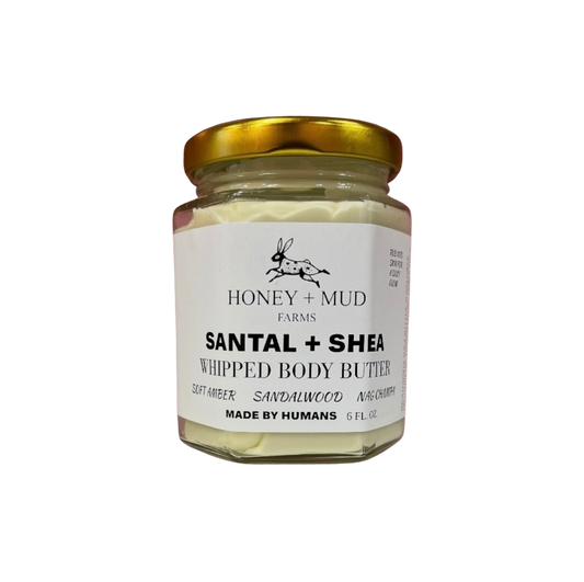 Santal + Shea Whipped Body Butter