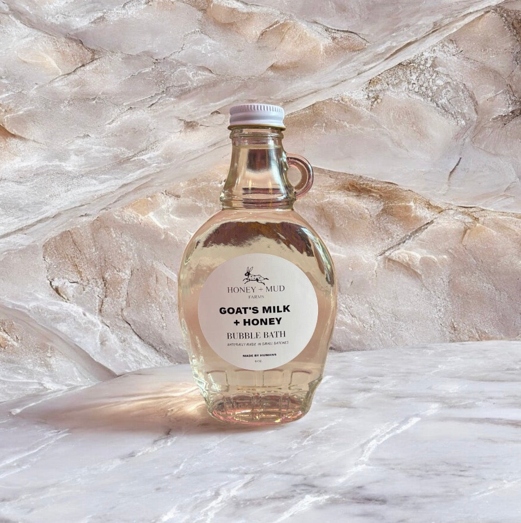 Goats Milk + Honey bubble Bath
