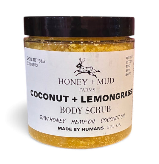 Coconut+ Lemongrass Body Scrub