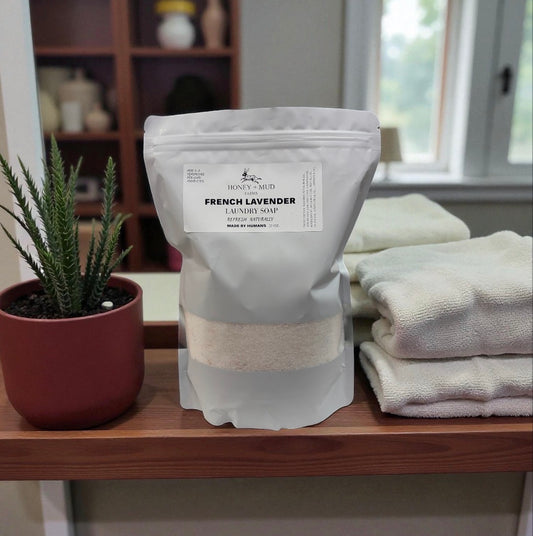 French lavender laundry soap