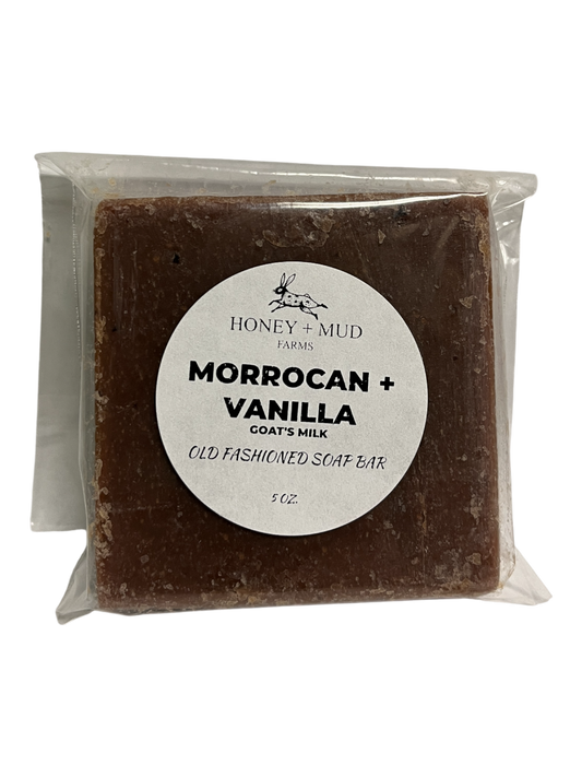 Morrocan + Vanilla Soap Bar