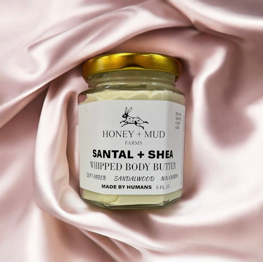 Santal + Shea Whipped Body Butter