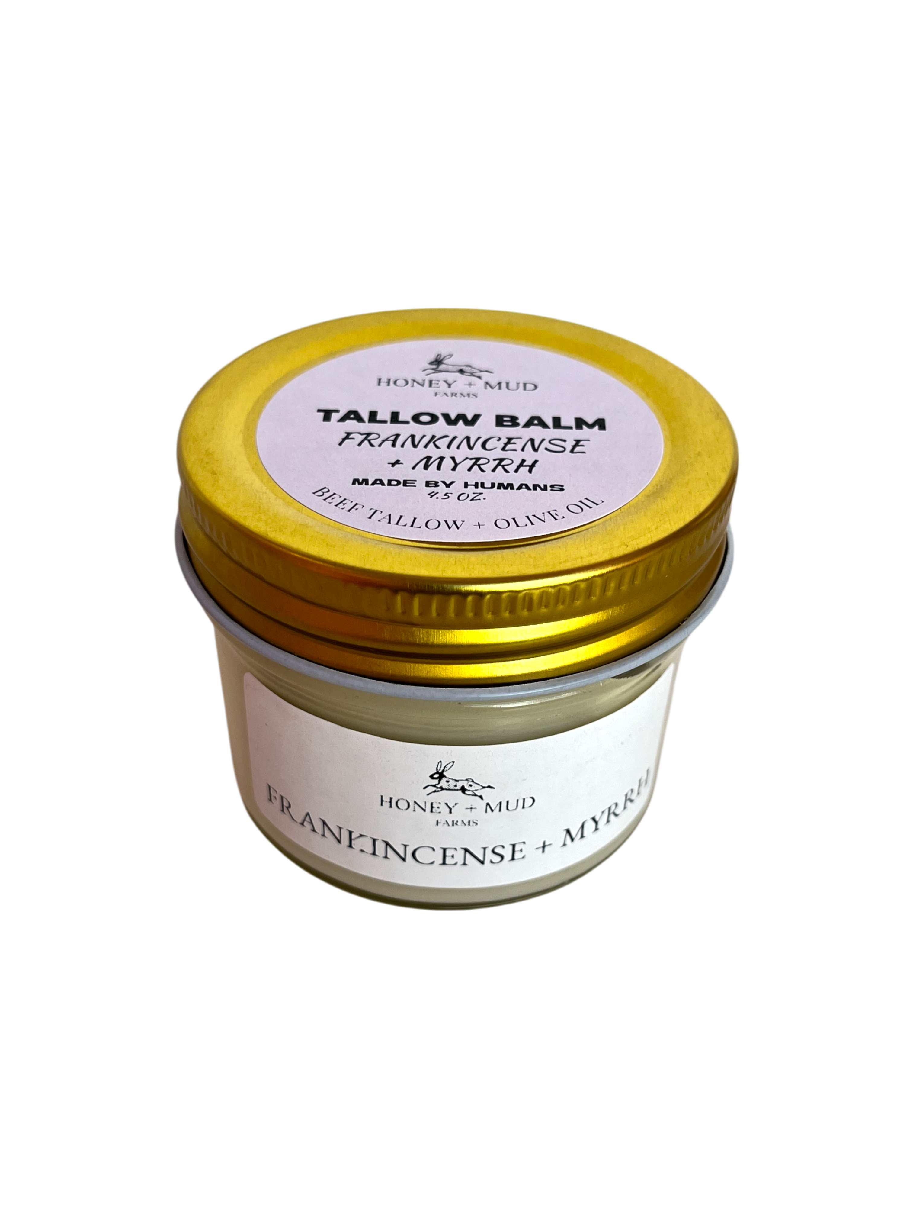 Frankincense + Myrrh Tallow Balm — 4.5oz