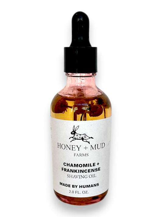 Chamomile + Frankincense Shaving Oil  — 2oz
