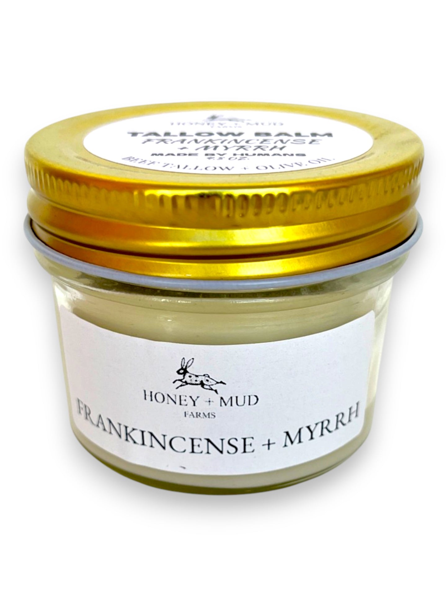 Frankincense + Myrrh Tallow Balm — 4.5oz