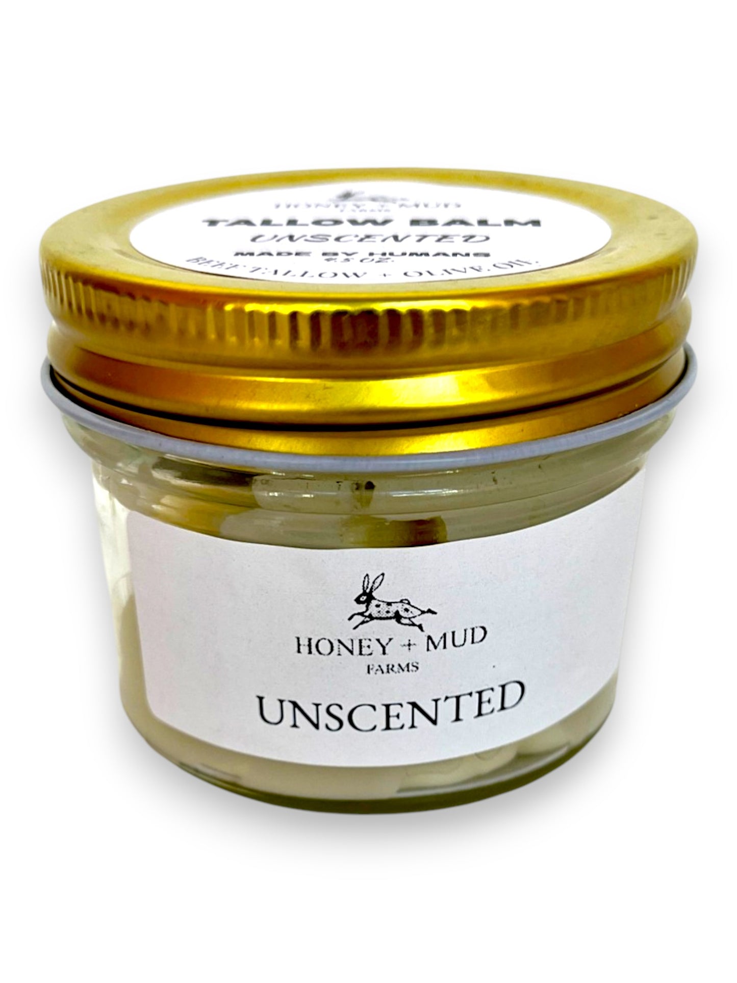 Unscented Tallow Balm — 4.5oz