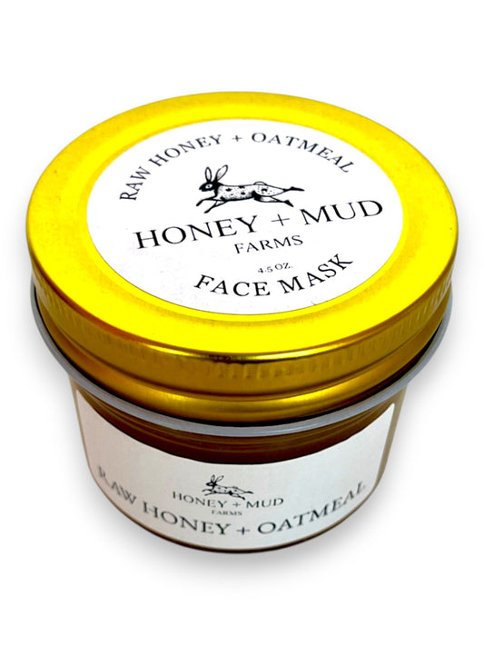 Raw Honey + Oatmeal Mask — 4.5oz