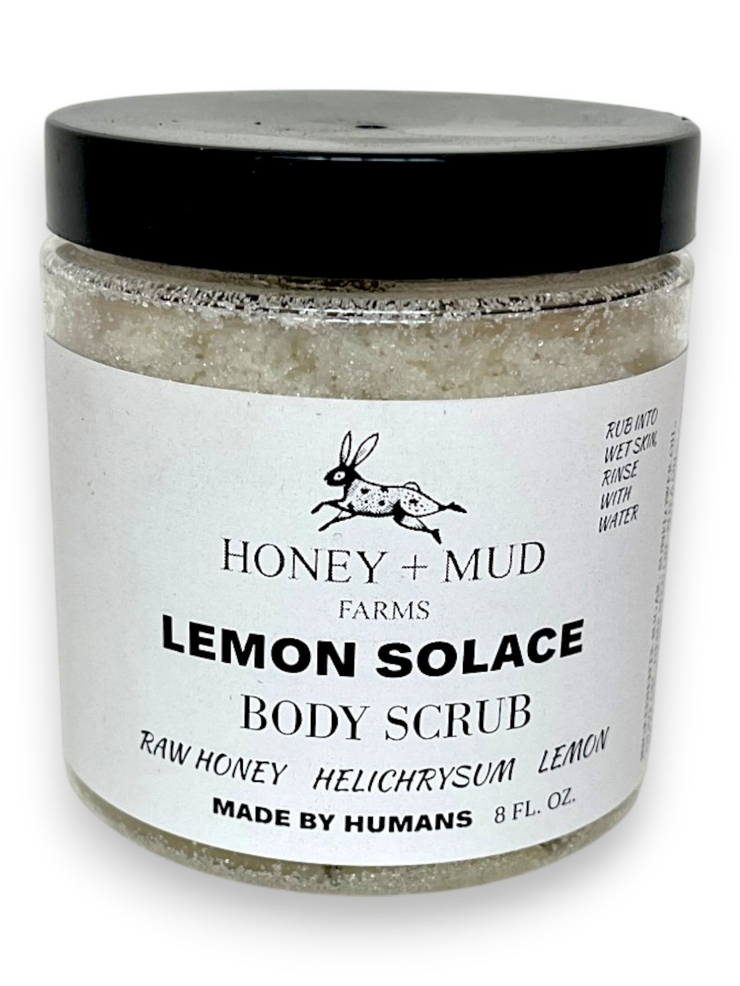 Lemon Solace Body Scrub — 8 oz
