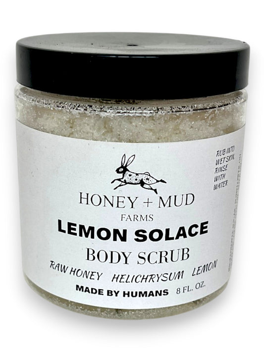 Lemon Solace Body Scrub — 8 oz