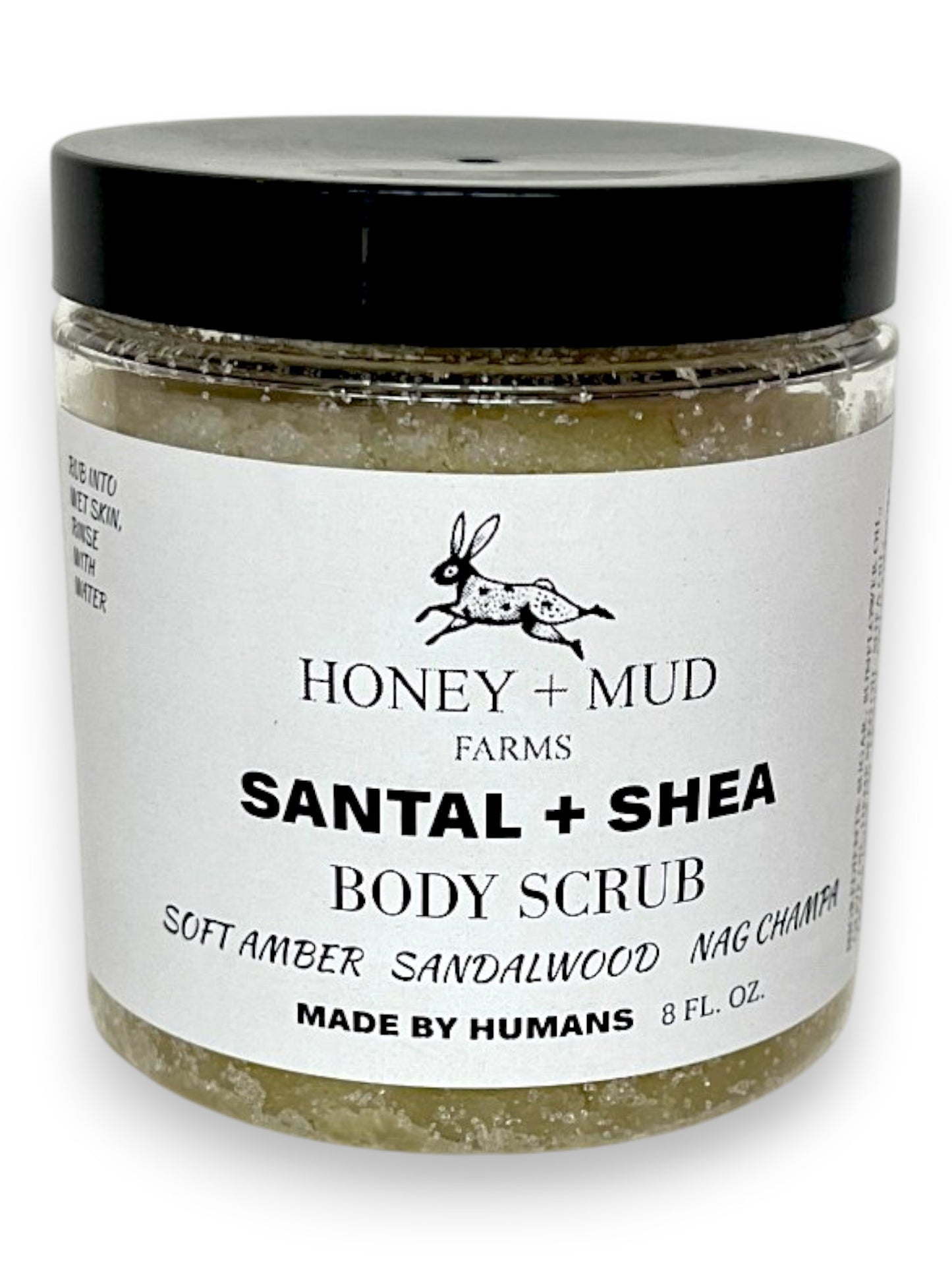 Santal + Shea Body Scrub — 8 oz