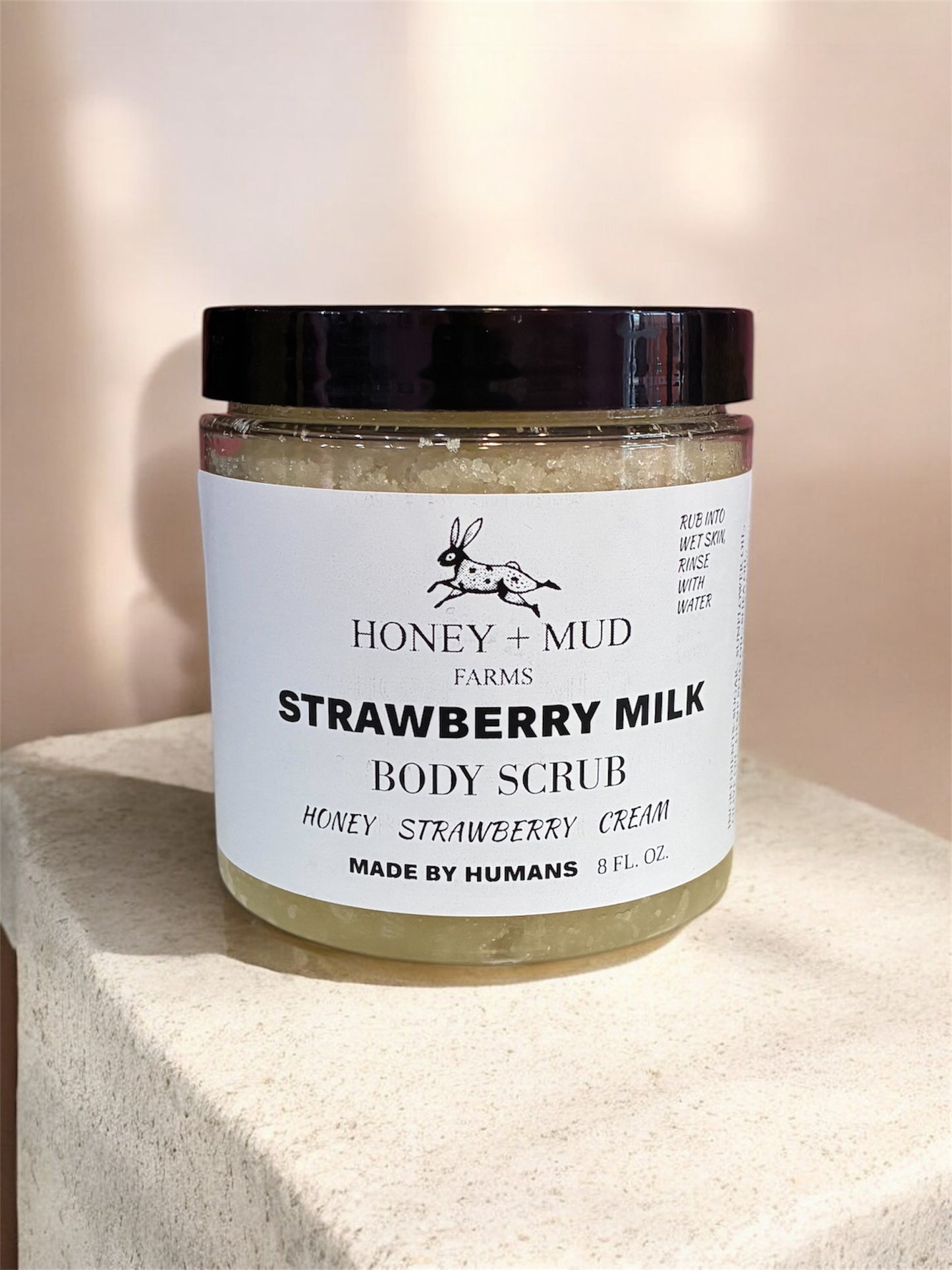Strawberry Milk Body Scrub — 8 oz