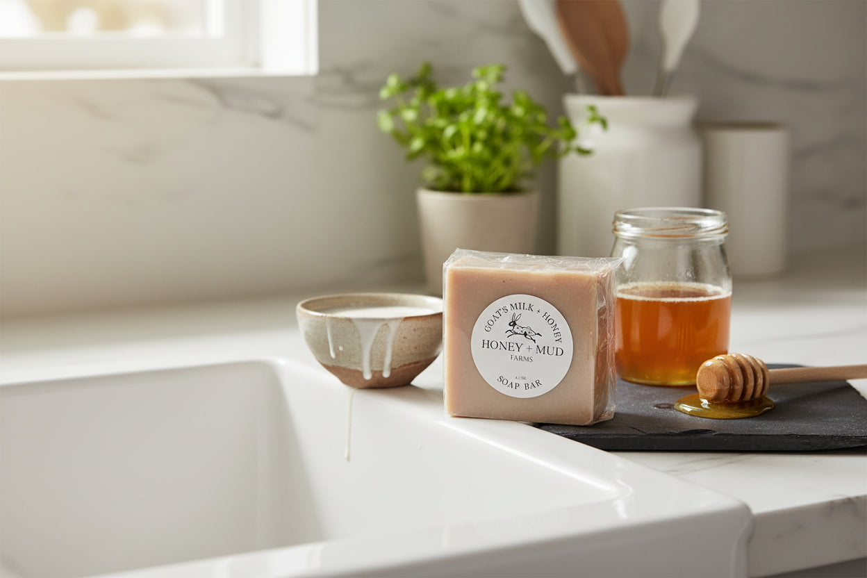 Goat's Milk + Honey Soap Bar