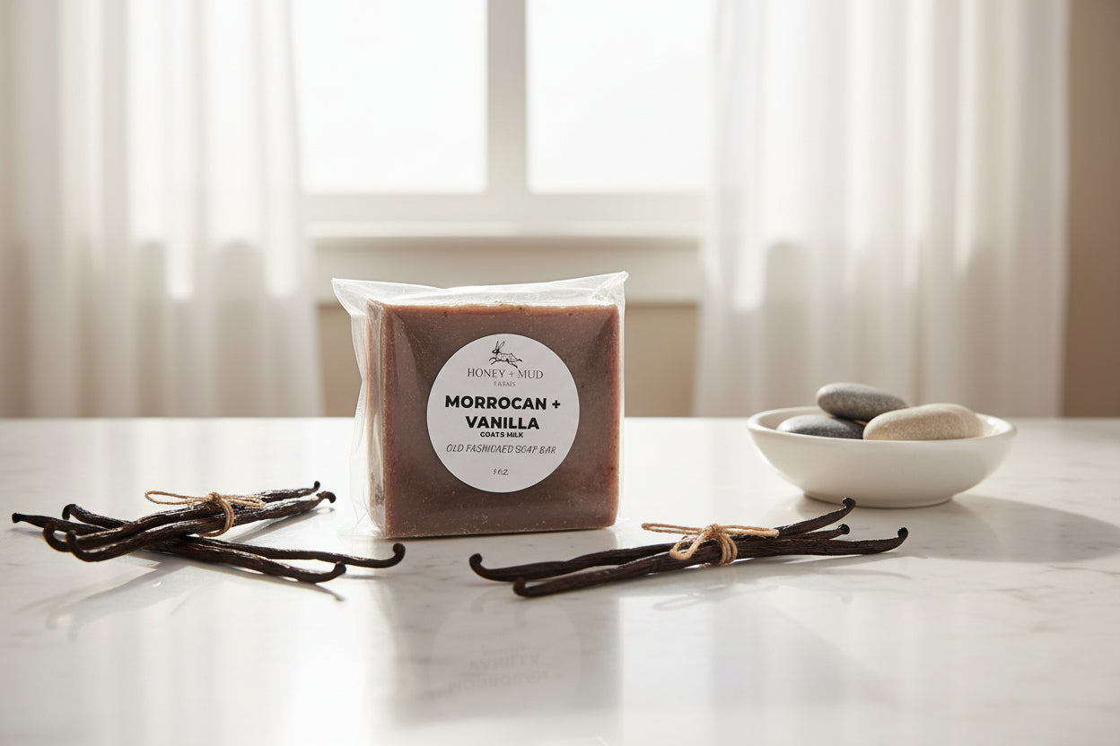 Morrocan + Vanilla Soap Bar