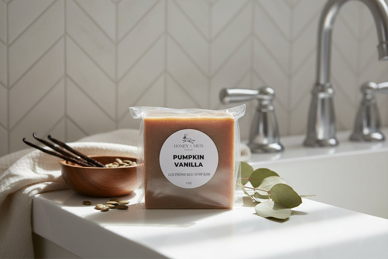 Pumpkin Vanilla Soap Bar